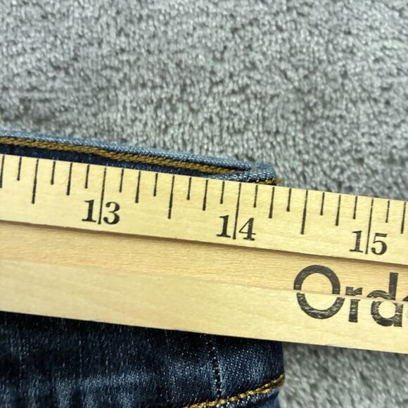 SPANX Jeans Women’s Medium Blue Ankle Skinny Pull On Jegging Stretch Denim Pants - Picture 8 of 12